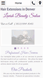 Mobile Screenshot of lavishbeautysalon.com